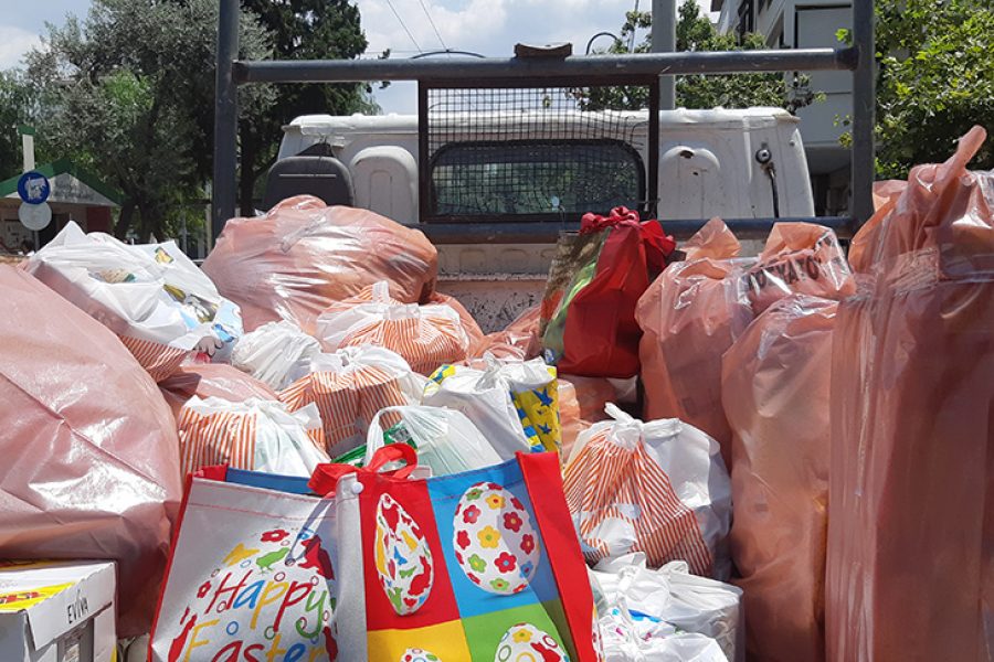 ΑΠΟΣΤΟΛΗ ΕΙΔΩΝ ΠΡΩΤΗΣ ΑΝΑΓΚΗΣ ΣΤΟ ΛΥΡΕΙΟ ΠΑΙΔΙΚΟ ΙΔΡΥΜΑ ΝΕΟΥ ΒΟΥΤΖΑ